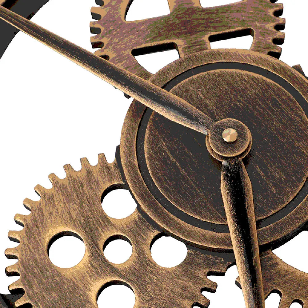 Decorative industrial style wall clock for wholesale - view 5