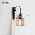Nordic style funnel wall sconce for interior decoration - Applique murale