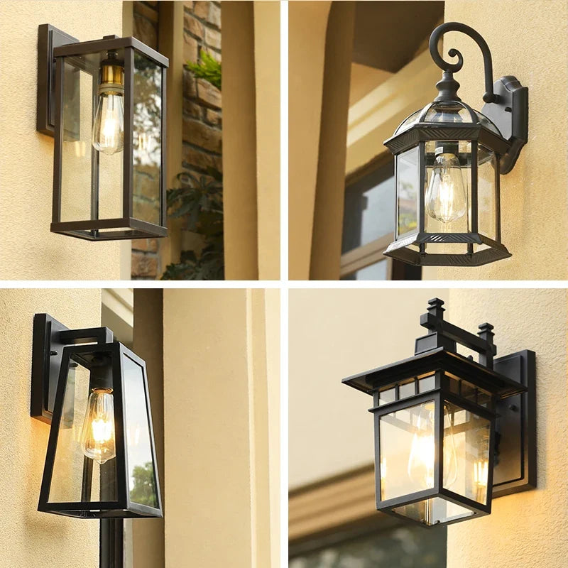 Aluminum Outdoor Wall Sconce Light Fixture - view 6