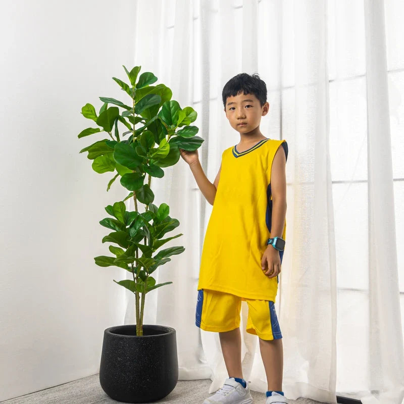 Large artificial plants tropical tree interior and exterior decoration