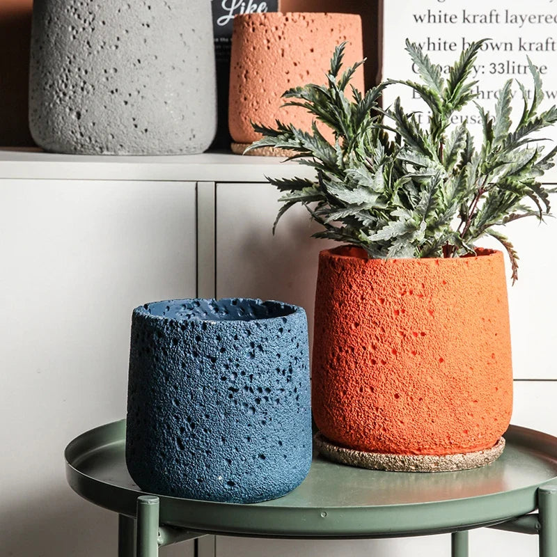 Silicone mould for creative and Nordic flowerpot - view 2