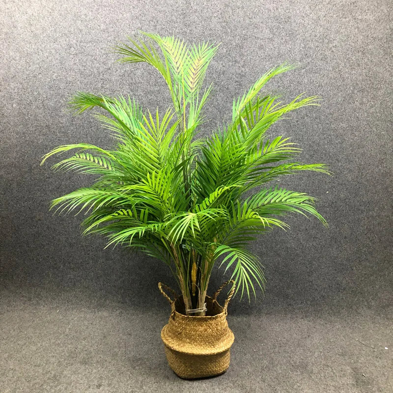 Artificial palm with large leaves for interior and exterior decoration - view 4
