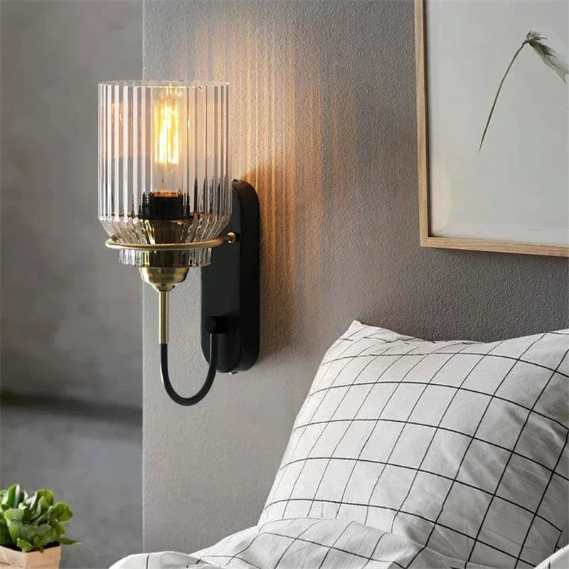 Nordic style funnel wall sconce for interior decoration