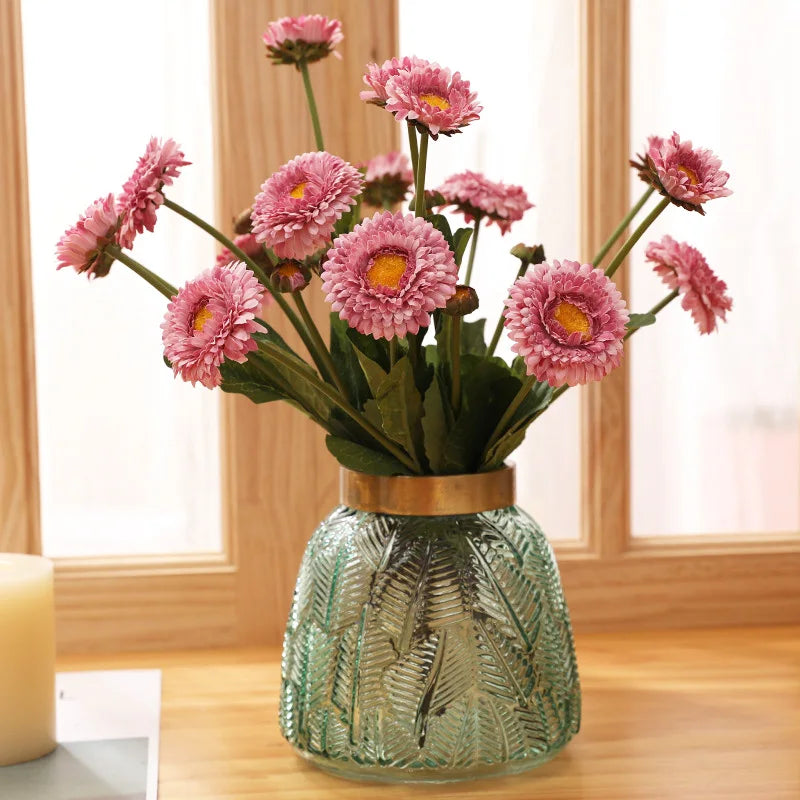 Artificial calendula flowers for wedding decoration and party - view 4