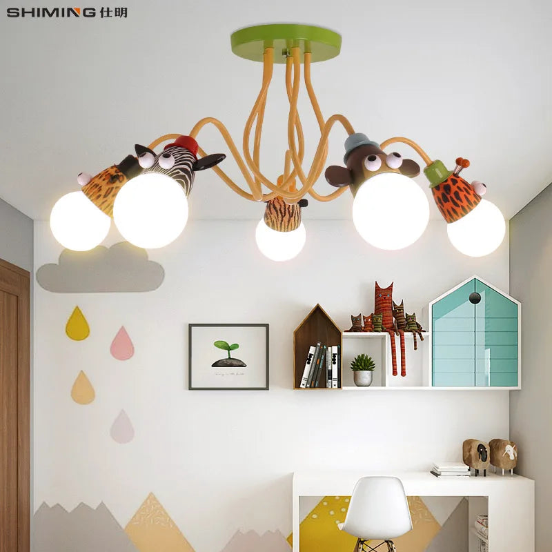 Modern pendant light in the shape of a balloon for children - view 2