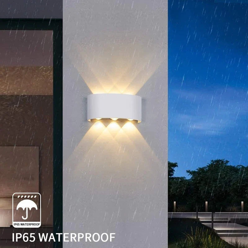 Waterproof led wall sconce for outdoor and indoor garden - view 8