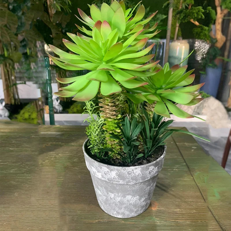Artificial tropical cactus for office decoration - view 2