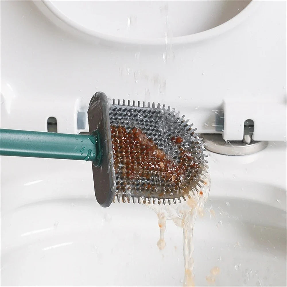 Lightweight and durable bathroom brushes set - view 6