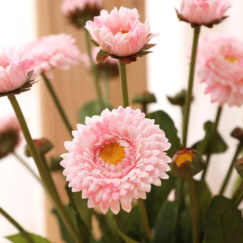 Artificial calendula flowers for wedding decoration and party - view 6