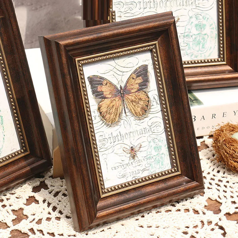 Retro photo frame for American style interior decoration