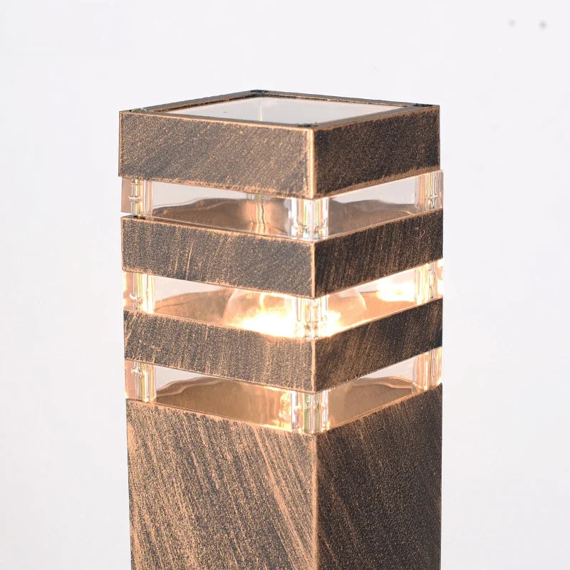 Outdoor led lamp in aluminium for garden and gate lighting - view 10