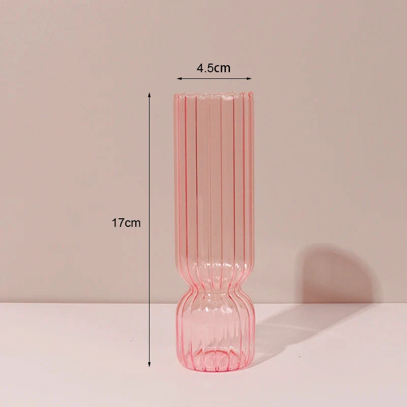 Classic retro glass candlesticks for wedding and interior decoration - 009-7