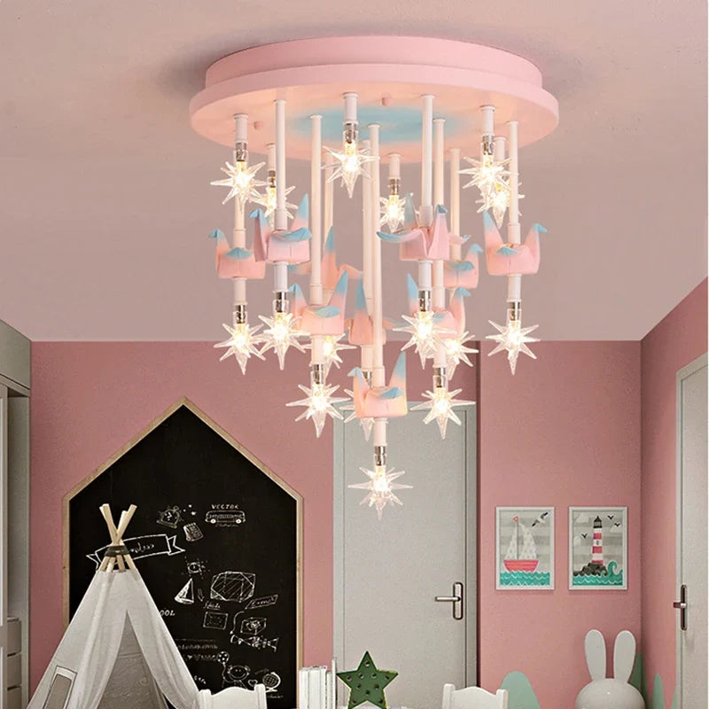 Childish light pendant light for fun bedroom - view 4