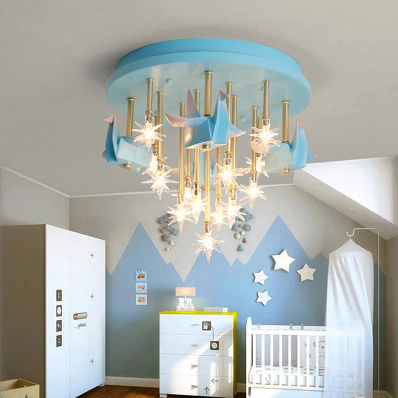 Childish light pendant light for fun bedroom - view 2