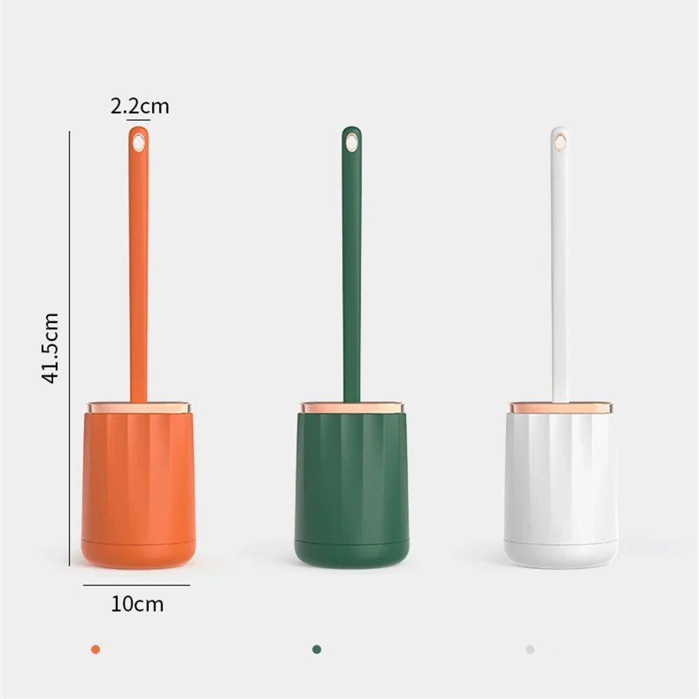 Lightweight and durable bathroom brushes set - view 2