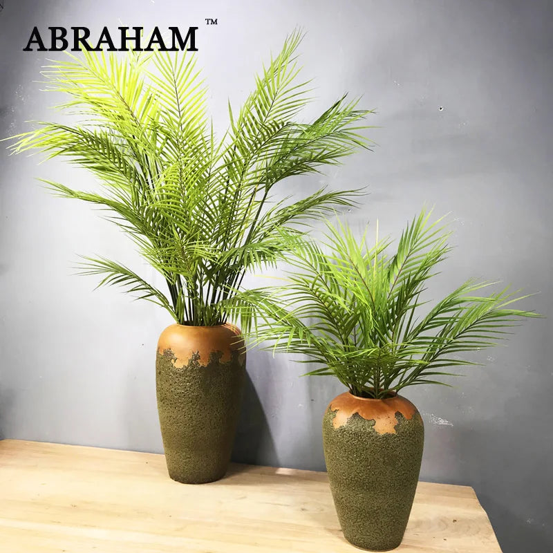 Tropical artificial palm plants decorative for home and party