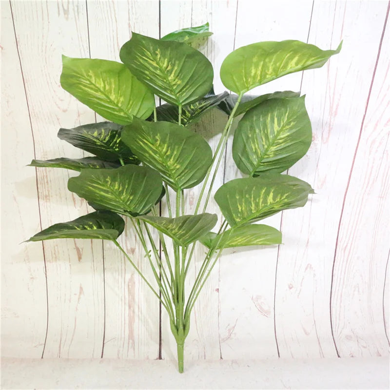 Tropical artificial plants monstera for interior decoration - view 4