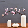 Artificial cherry flower branch for autumn decoration - One