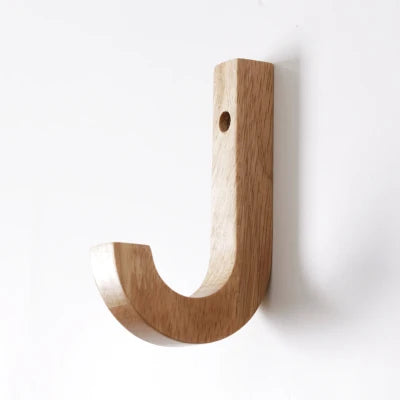 Wooden wall coat holder for creative decoration - 4