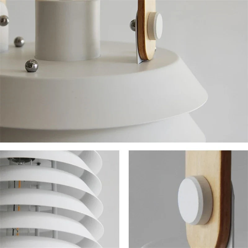 Creative wooden pendant light for restaurant and kitchen - view 5