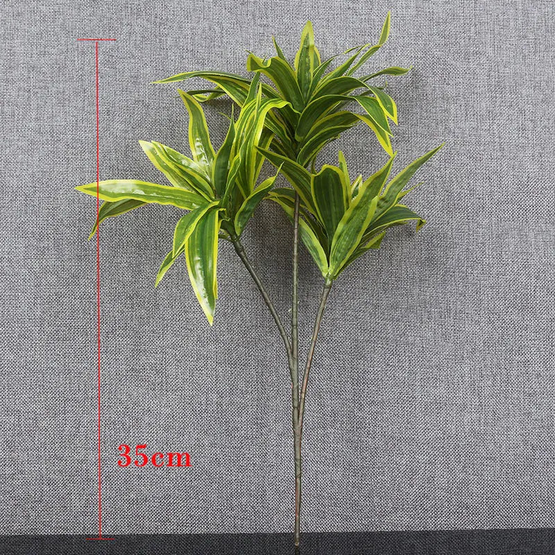 Bamboo artificial plant monstera for interior decoration - view 6