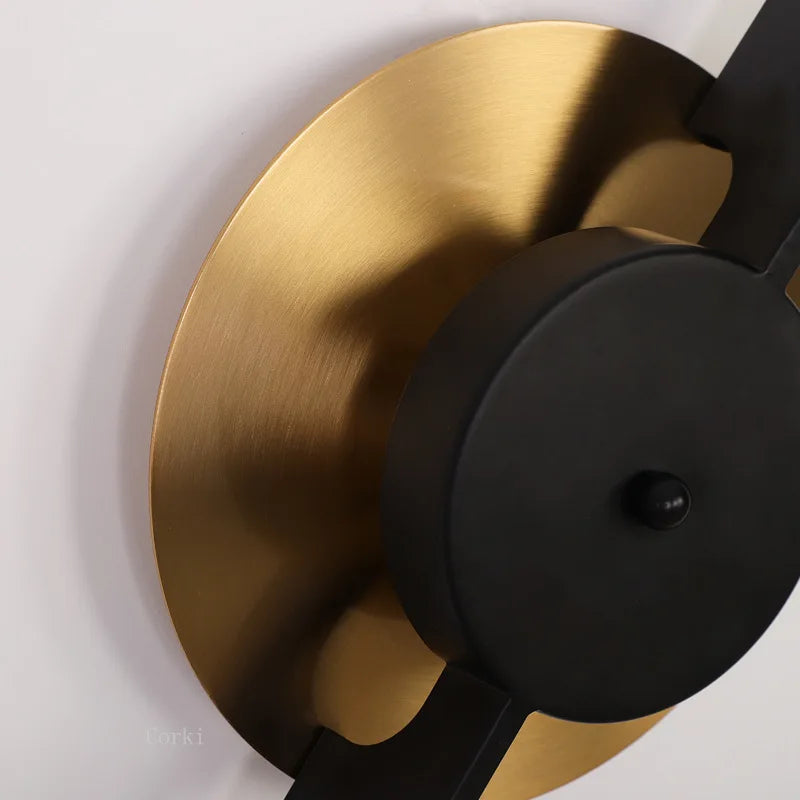 Wall sconce in gold metal design postmodern for elegant interior - view 5