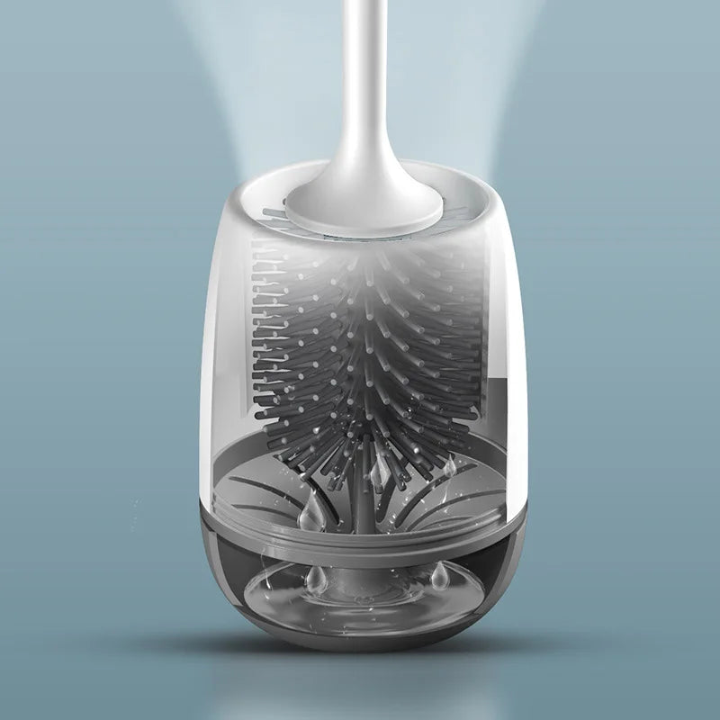 Long handle silicone wall cleaning brush - view 4