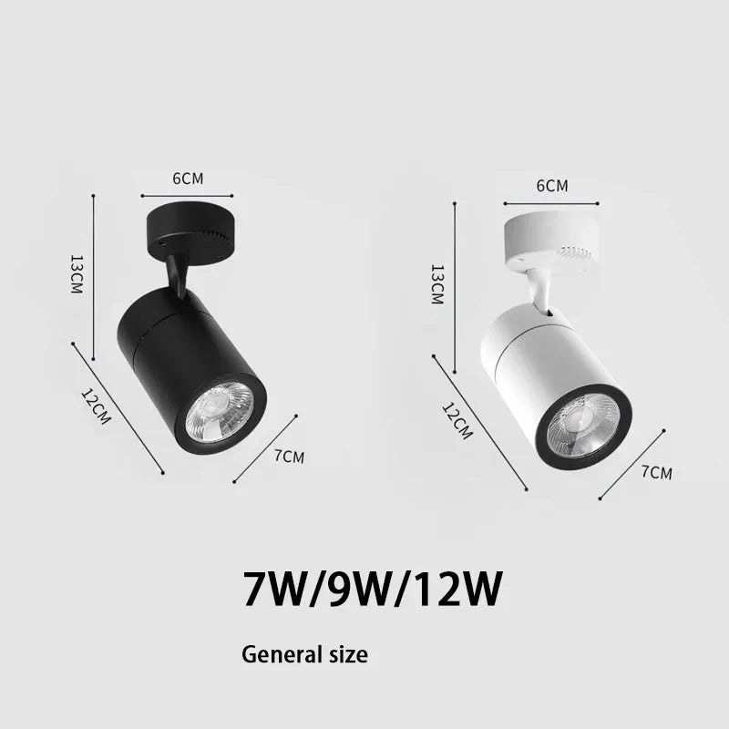 Variable intensity led spot for modern interior lighting - view 4