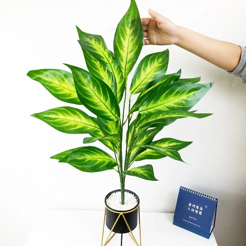 Large artificial tree monstra tropical for interior decoration and garden - view 2