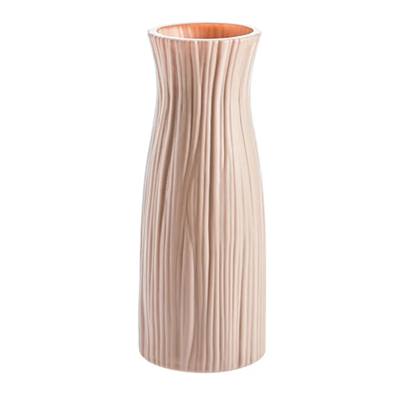 Nordic Style Plastic Vase Ornaments, Flower Arrangement, Home Living Room Decoration, Dried Flower Creative Art, Desktop decor - 3503 pink
