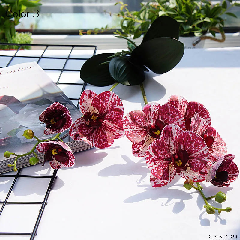 Luxury latex orchid for wedding decoration and events - view 2