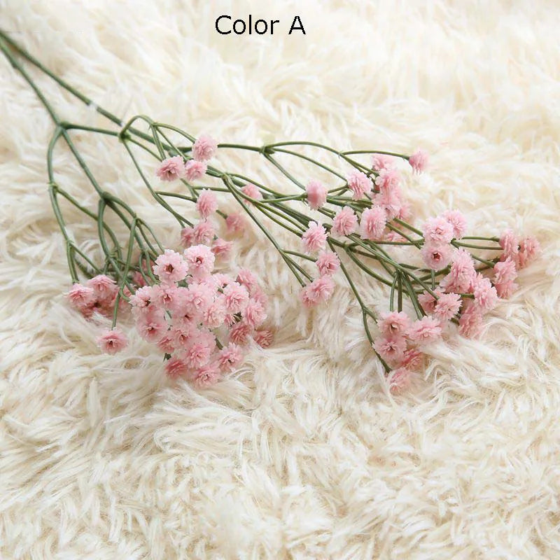 90 artificial flower heads for decorations and DIY - One