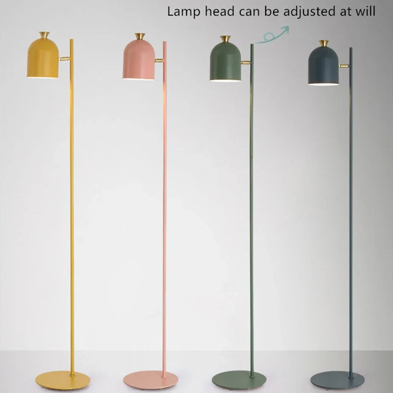 Modern floor lamp in minimalist iron for Nordic interior decoration - view 5