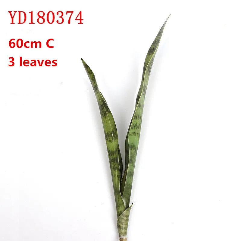 Succulent artificial plants aloe vera for outdoor interior decoration - 60 cmC