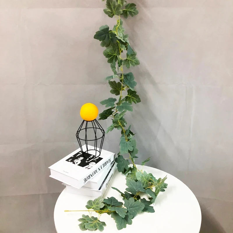 Artificial rattan maple leaves for interior and exterior decoration - view 5