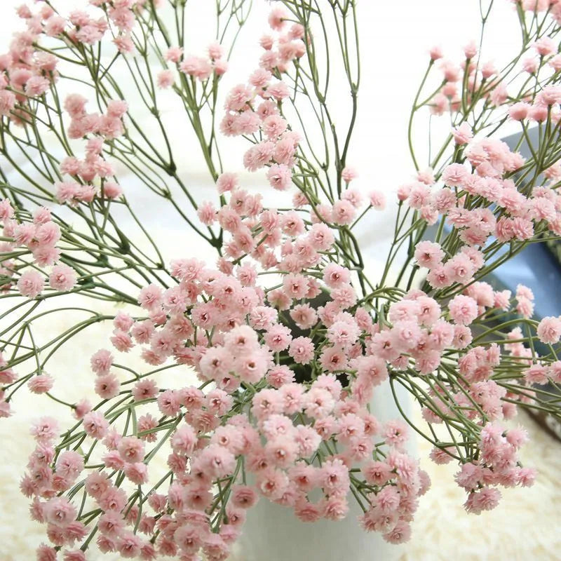 90 artificial flower heads for decorations and DIY - view 2