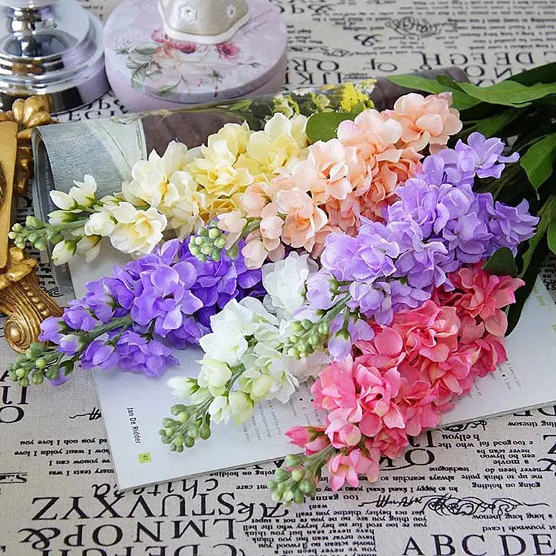 Large artificial flower branch for fall decoration and wedding - view 4