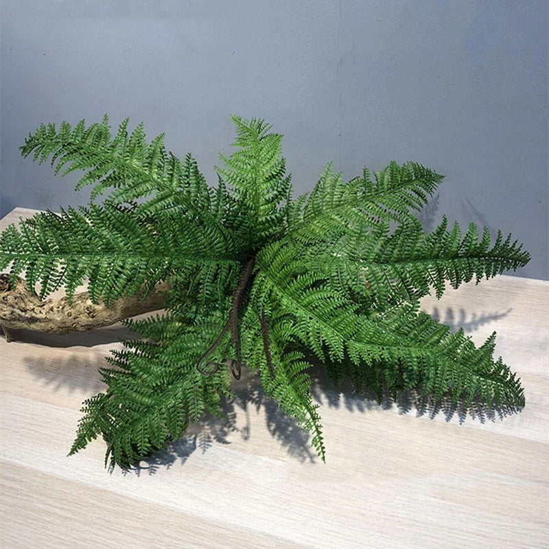 15 artificial palm leaves for interior decoration - view 4