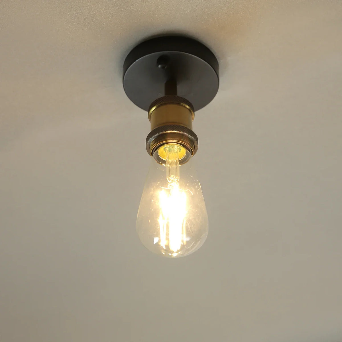 Vintage industrial ceiling for modern interior decoration - view 4