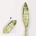 Artificial tiger leaves for interior decoration and garden - F