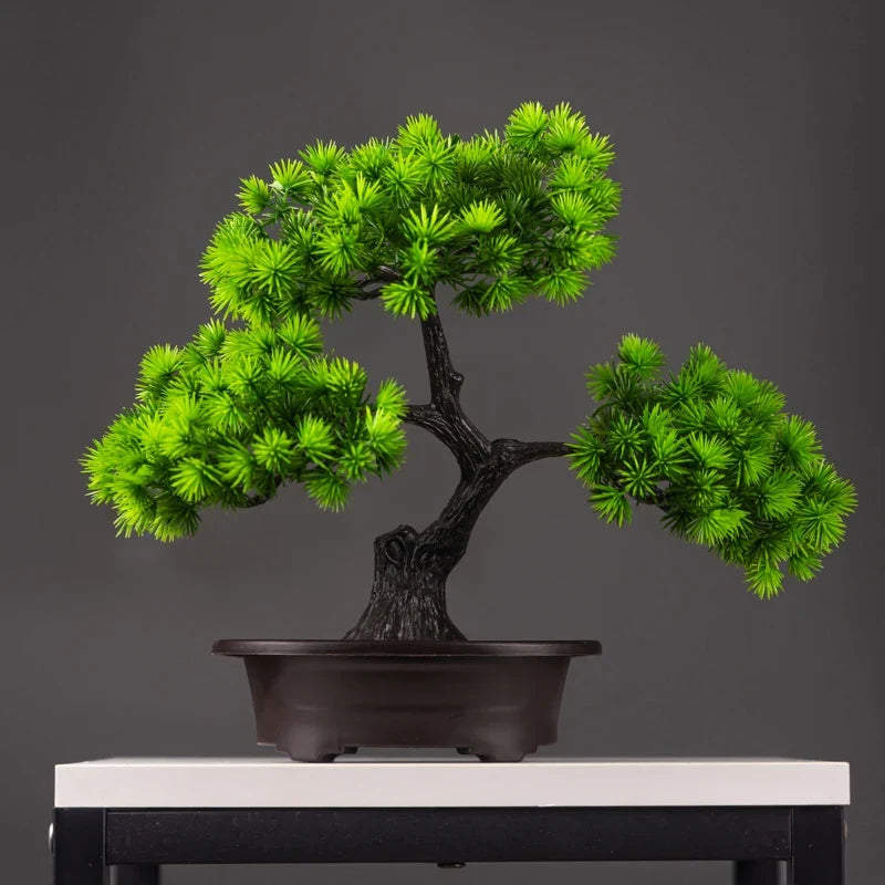 Classic Artificial Bonsai Plant for Home Decor - view 2