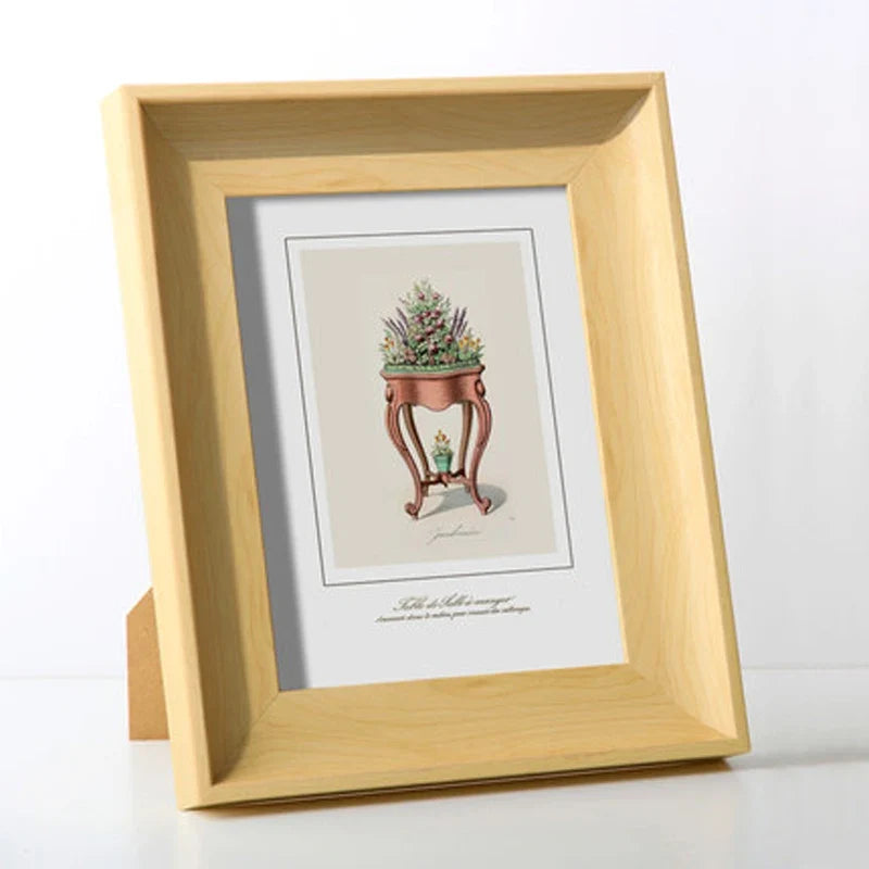 Photo frame wood for double use for home decoration - view 3