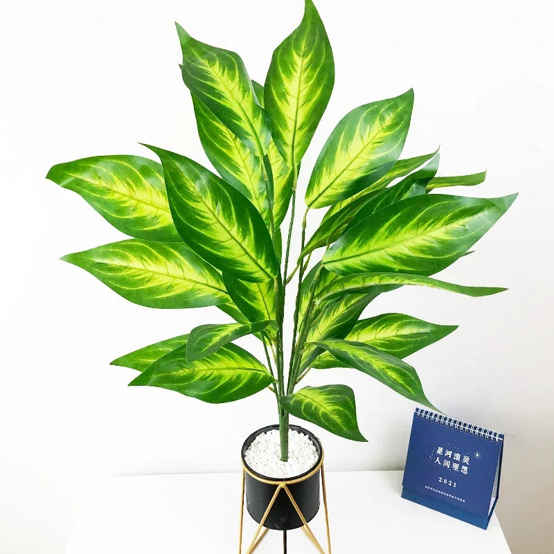 Large artificial tree monstra tropical for interior decoration and garden - view 5