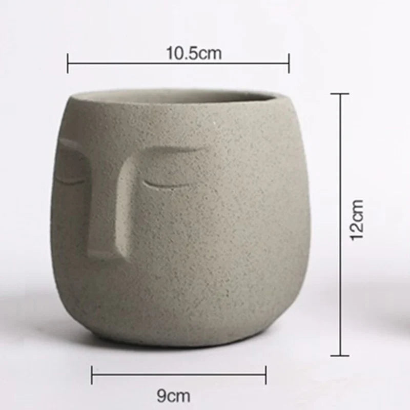 Silicone mold for creative flower pot design - Small
