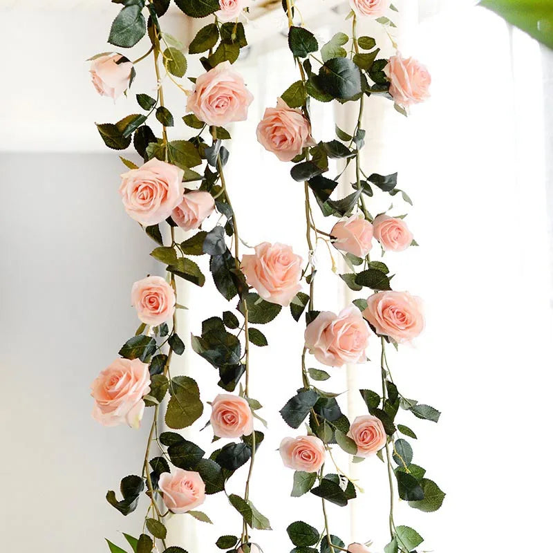 Artificial silk ivy garland for decorative wedding - view 2