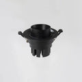 Zoomable beam led-mounted spotlights for interior lighting - Black / 3000K / 7W
