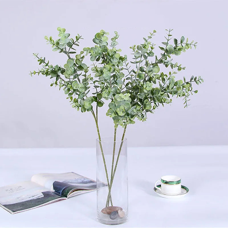 Artificial plants branch eucalyptus decoration wedding and garden - view 2