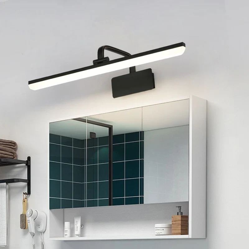 Contemporary LED Wall Sconce with Decorative Mirror