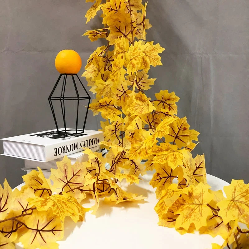Artificial plants silk foliage wedding decoration Christmas rattan ivy