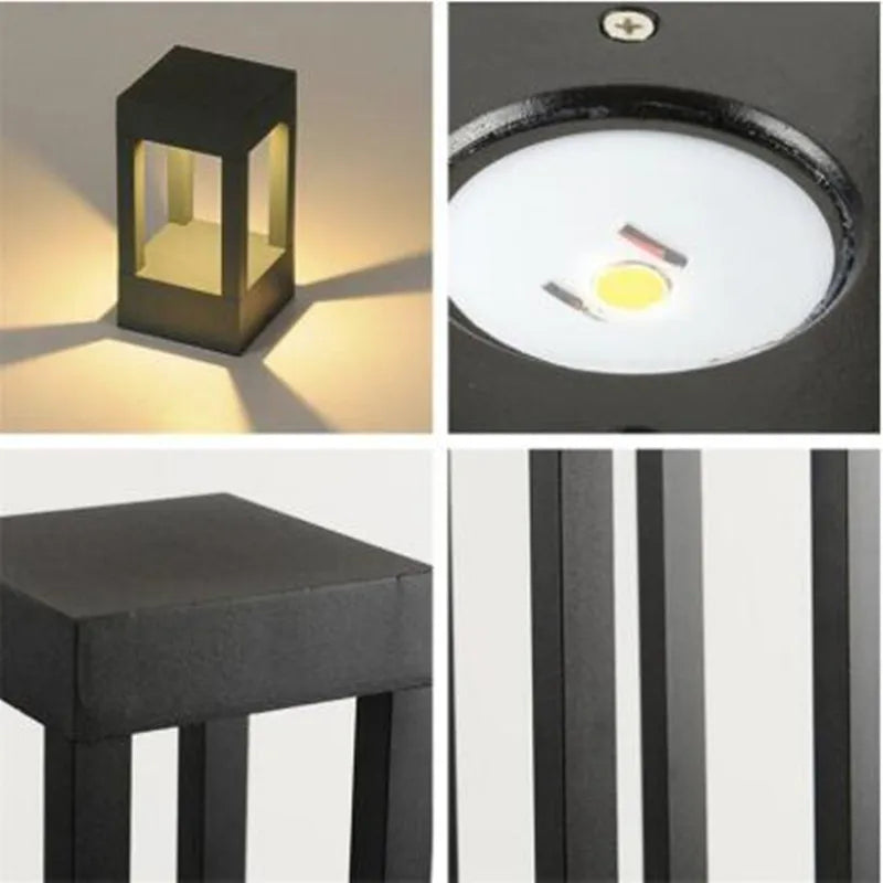 Waterproof led lamps for outdoor lighting garden and courtyard - view 5